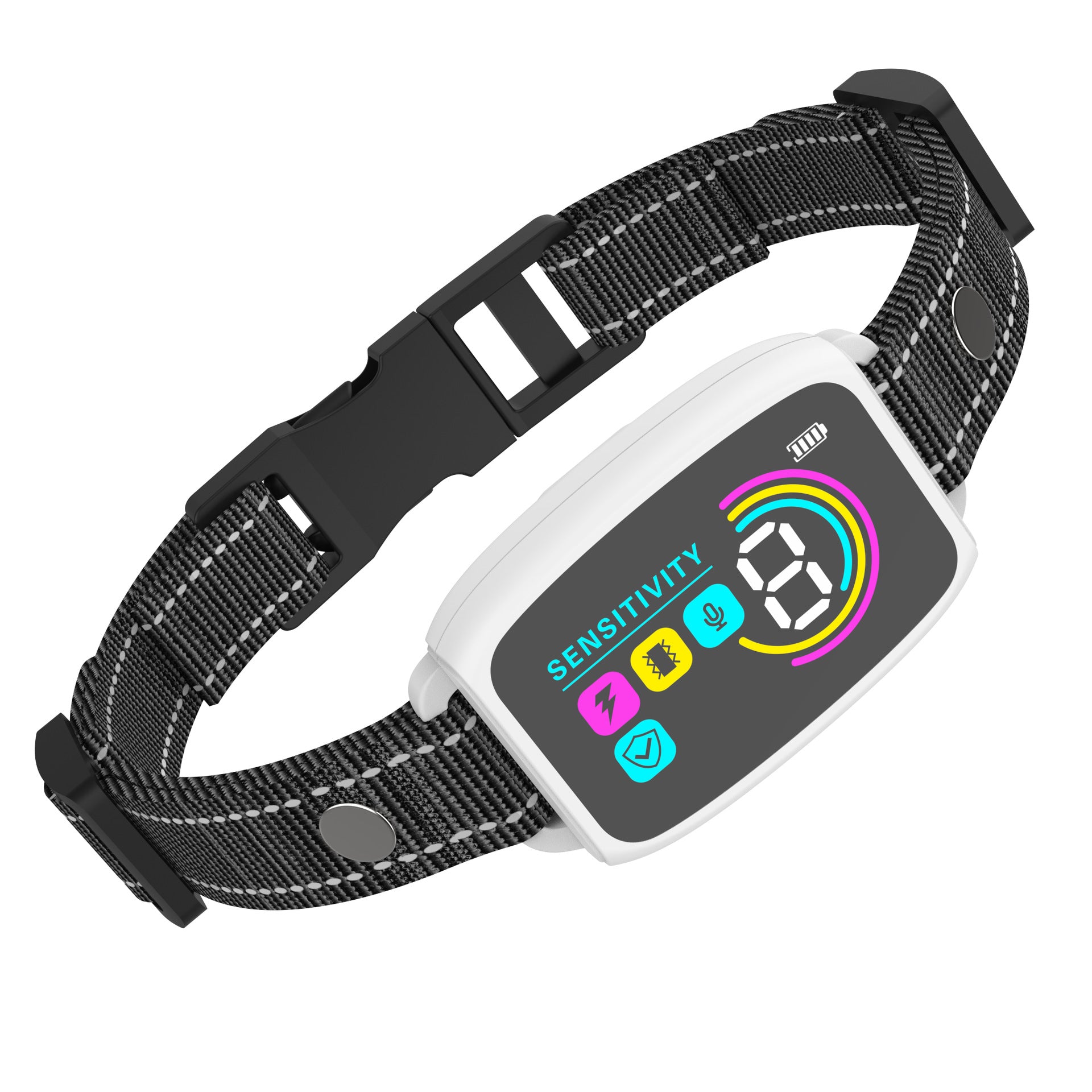 Collar Antiladridos Inteligente para Perros — Recargable, Pantalla Digital y Resistente al Agua IP67