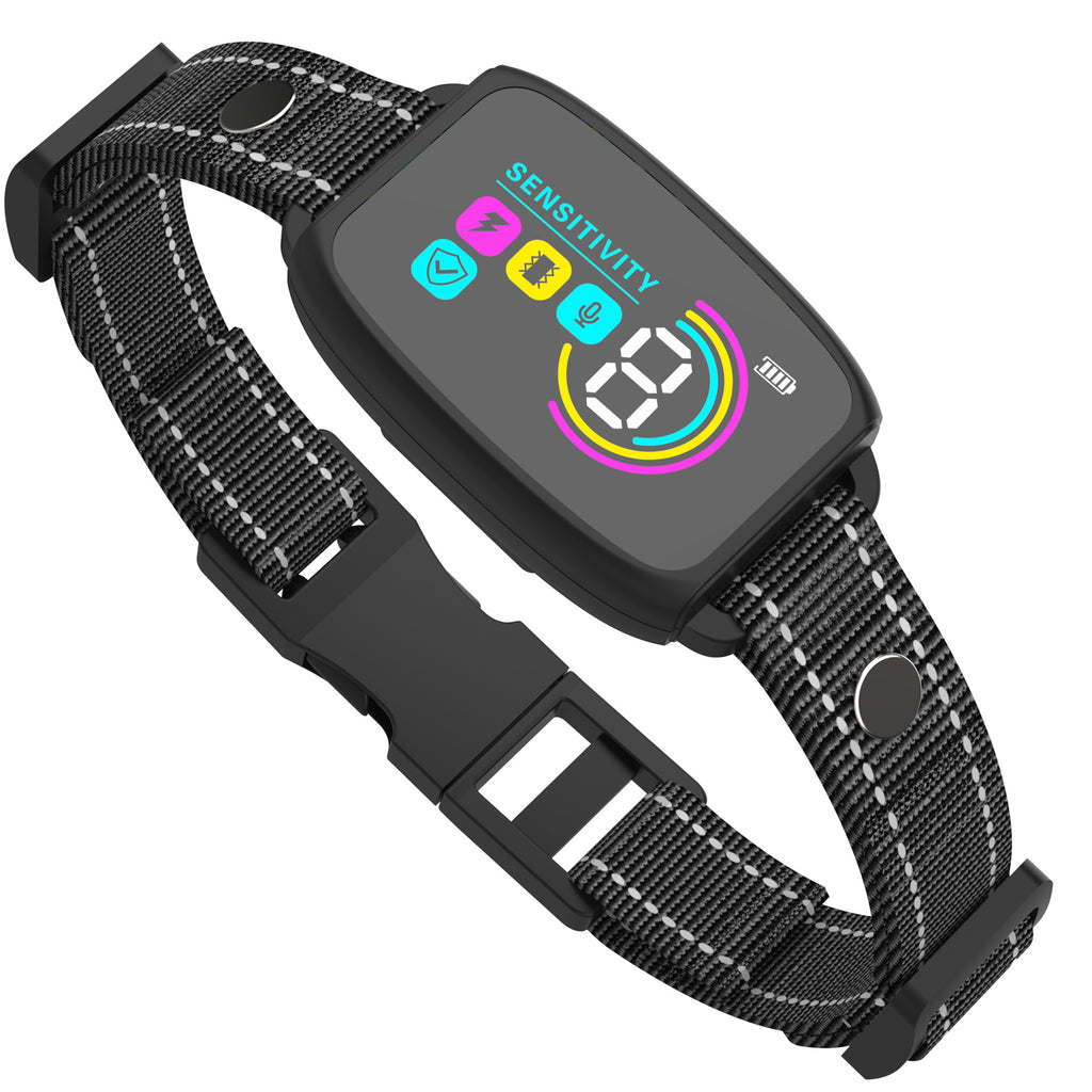 Collar Antiladridos Inteligente para Perros — Recargable, Pantalla Digital y Resistente al Agua IP67