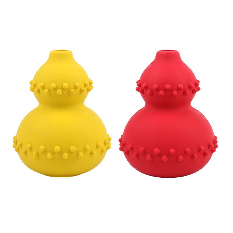 Juguete de Goma Natural para Perros — Resistente a Mordidas y Limpieza Dental