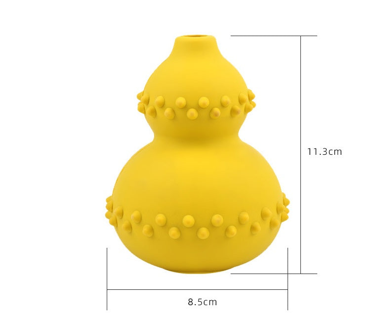 Juguete de Goma Natural para Perros — Resistente a Mordidas y Limpieza Dental